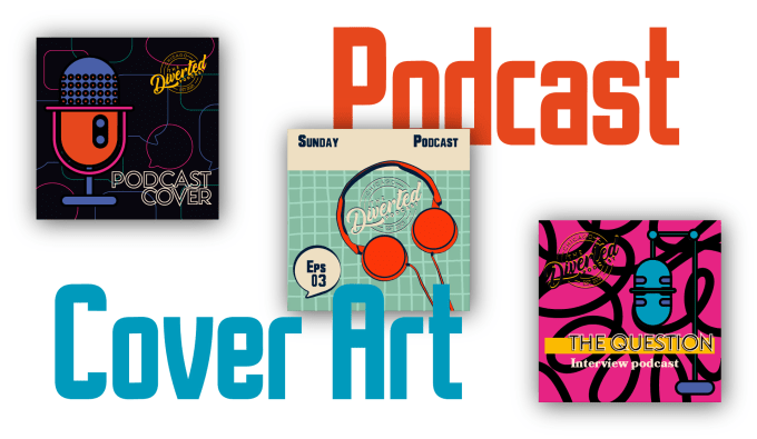 Gig Preview - Design professional podcast cover art and logo