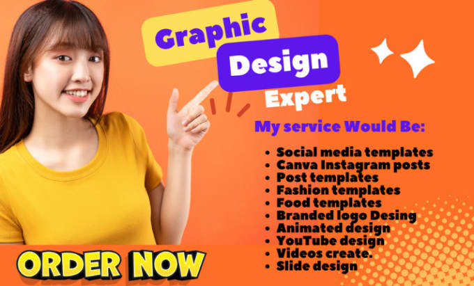 Gig Preview - Be your professional best graphic designer