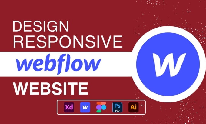 Gig Preview - Design, redesign or develop responsive webflow website, figma to webflow