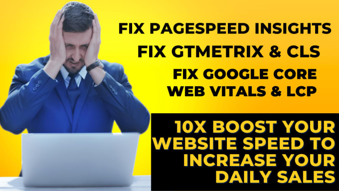 Gig Preview - Wordpress speed optimization and fix google page speed errors