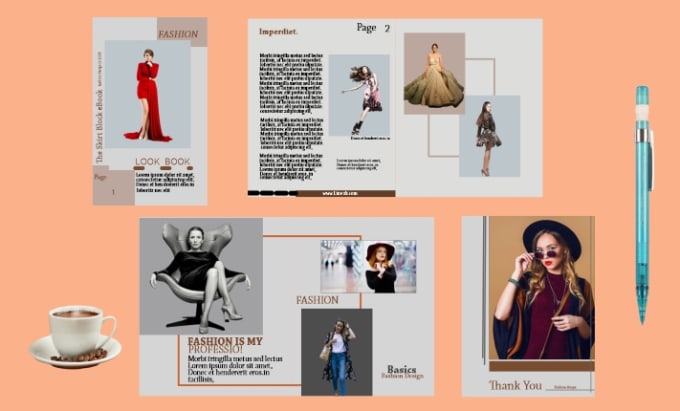 Gig Preview - Create product line sheet, product list, fashion, lookbook and catalogs