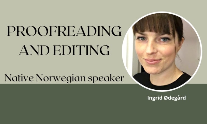 Bestseller - proofread your norwegian text