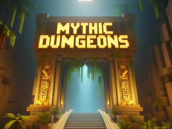 Gig Preview - Build or setup a dungeon in minecraft with mythic dungeons