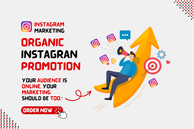 Gig Preview - Do instagram promotion, managing, and marketing organically