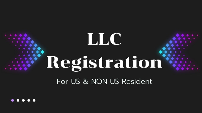 Gig Preview - Do US llc registration and ein for US and non US resident