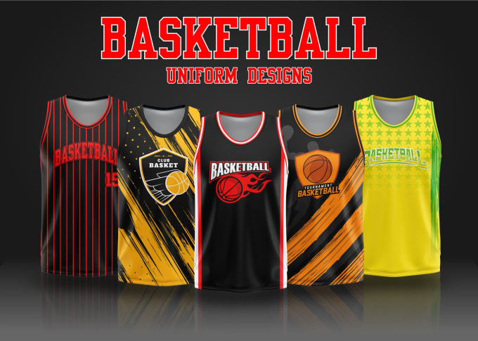 Asad9863: I will design basketball sublimation jersey or uniform