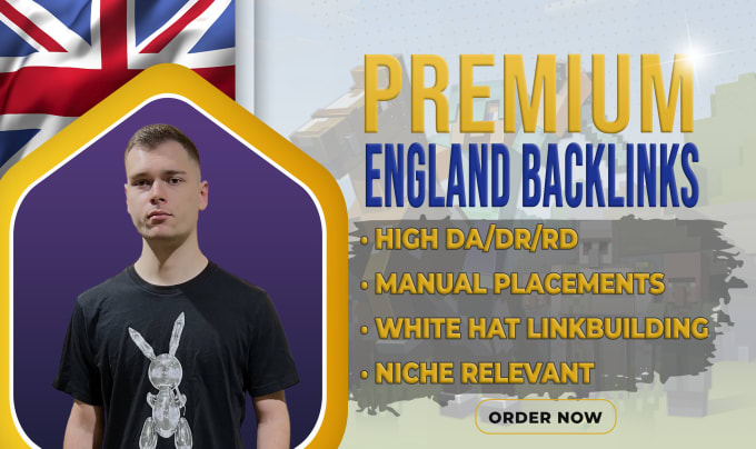 Gig Preview - Build premium UK backlinks for local seo