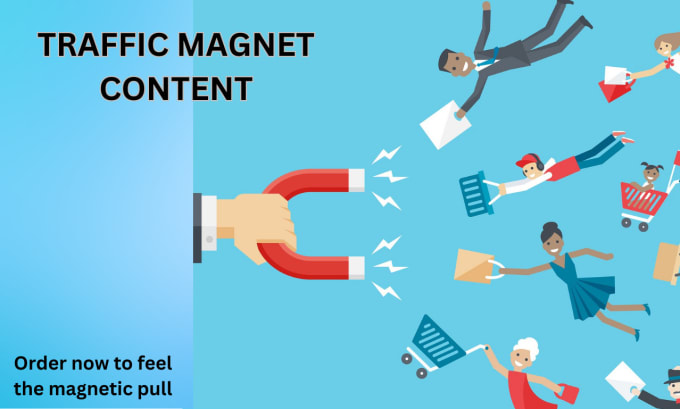 Gig Preview - Write traffic magnet content for your website