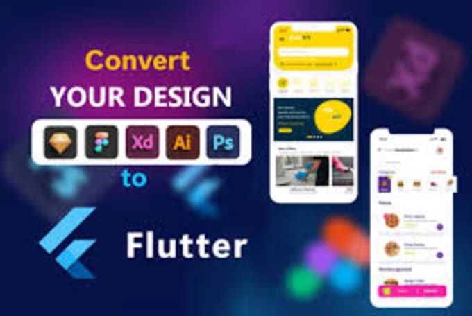 Gig Preview - Convert figma to flutter, design to flutter, flutter UI