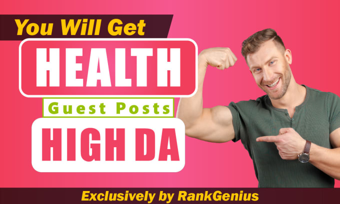 Gig Preview - Grow your health and beauty blog with a quality guest post