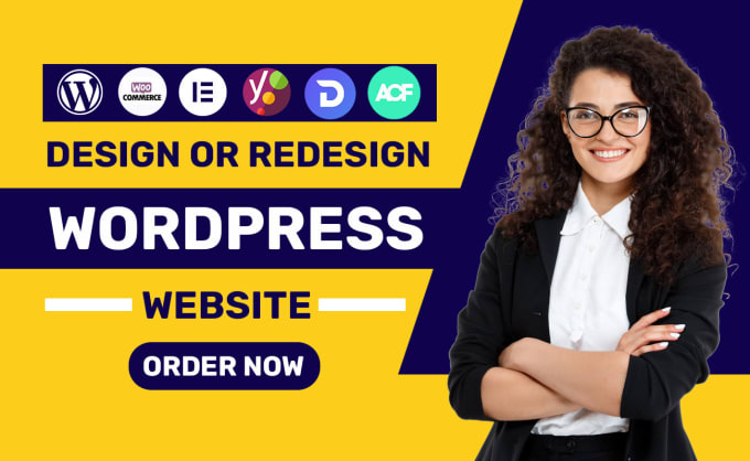 Bestseller - design, redesign, create, update, edit, clone, fix or revamp wordpress website