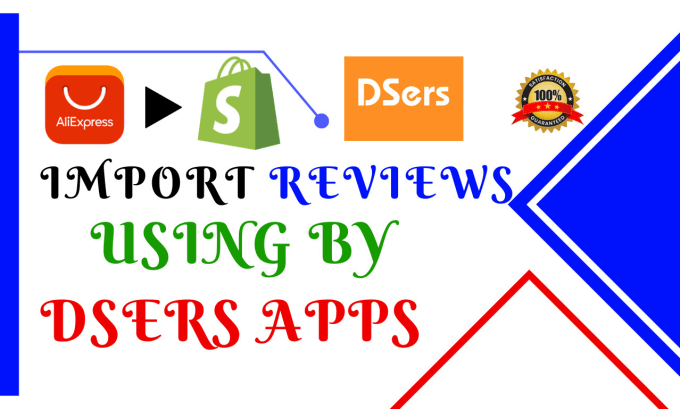 Gig Preview - Do import products reviews from aliexpress to shopify