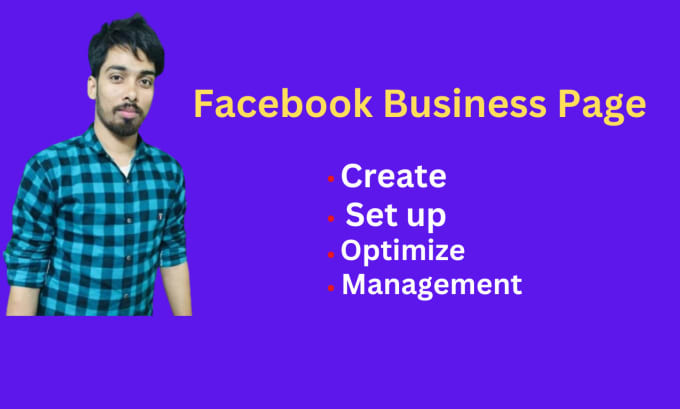 Gig Preview - Create and set up  facebook business page professionally