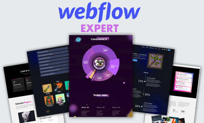 Gig Preview - Our agency will teach you webflow website development, webflow animation