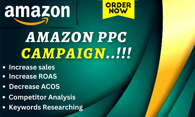 Gig Preview - Setup amazon PPC campaign, best amazon PPC campaign management and optimization