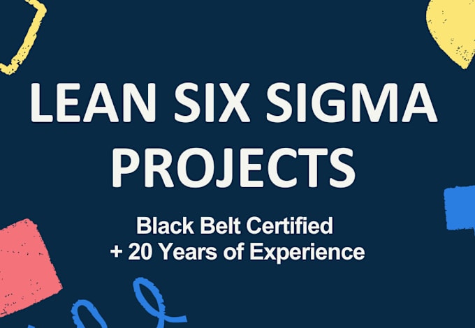 Gig Preview - Help you in your lean six sigma and process improvement projects