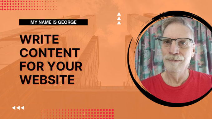 Gig Preview - Write content for your website