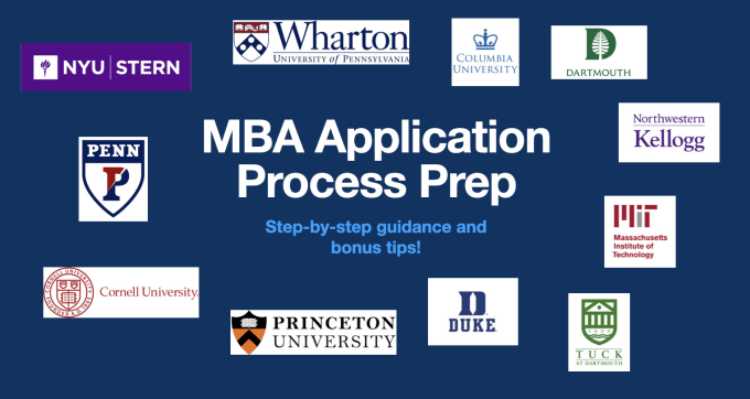 Gig Preview - Put together a master plan for your MBA application process