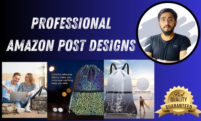 Gig Preview - Create professional amazon post design for amazon storefront