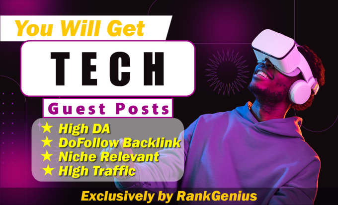 Gig Preview - Publish tech guest post, technology guest posts on high da websites