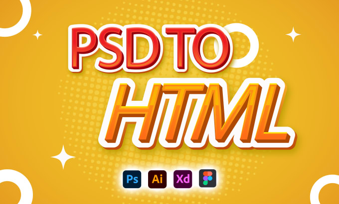 Gig Preview - Convert PSD to HTML bootstrap responsive website