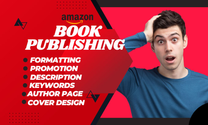 Gig Preview - Publish book on amazon, kdp book publishing and amazon kindle book publishing