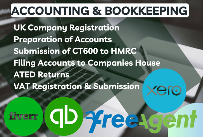 Gig Preview - Do bookkeeping and accounting of UK company mtd vat returns