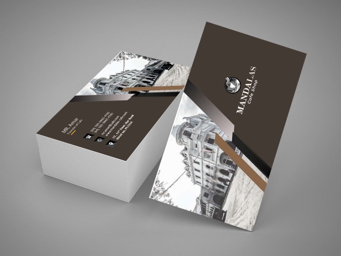 Gig Preview - Do modern minimal luxury professional elegant business card