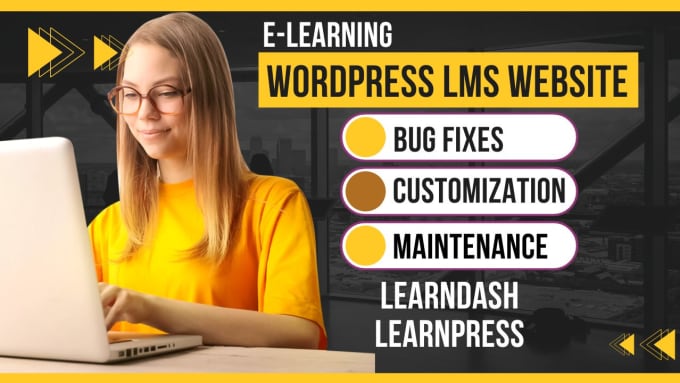 Gig Preview - Create wordpress lms website with learndash or learnpress , elearning website