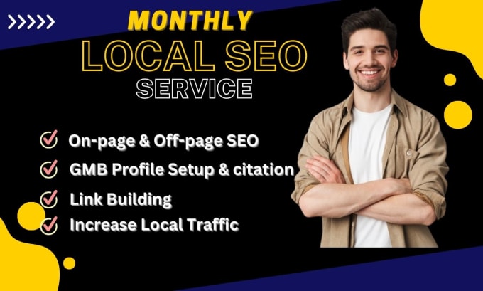 Gig Preview - Provide local SEO service and manage your local business