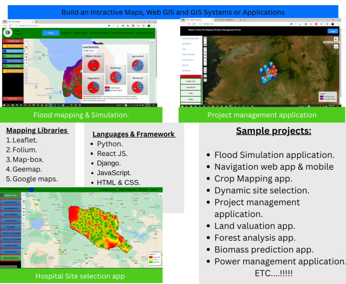 Bestseller - do, intractive maps, web gis and gis systems or applications