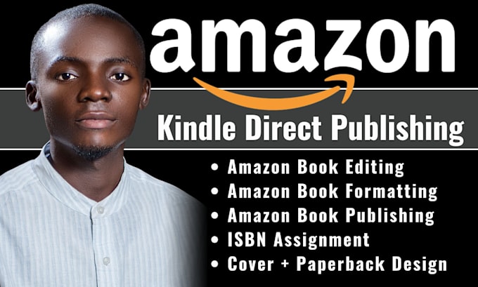 Gig Preview - Do amazon kdp book publishing kindle self publishing book formatting for amazon