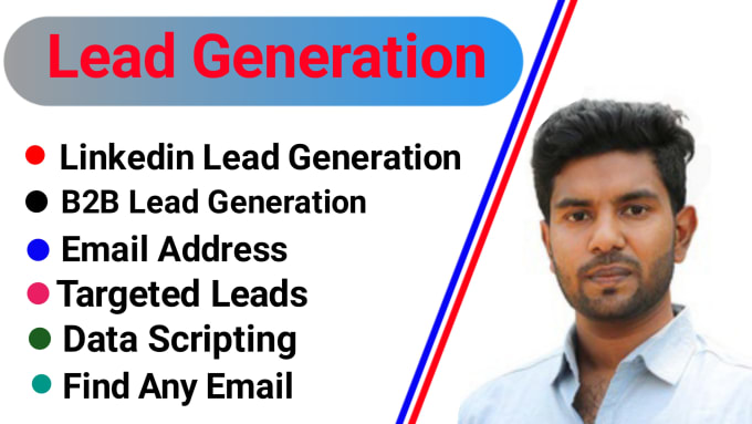 Gig Preview - Do linkedin lead generation,b2b lead generation and find email address