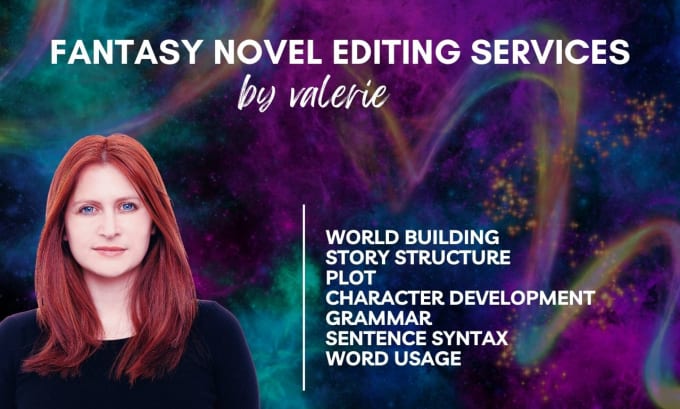 Gig Preview - Edit your fantasy or science fiction novel