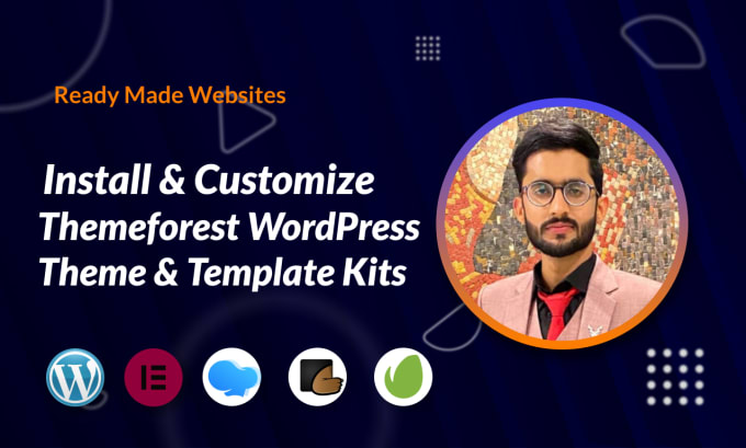 Gig Preview - Install and customize envato template kit same as demo within 50 minutes