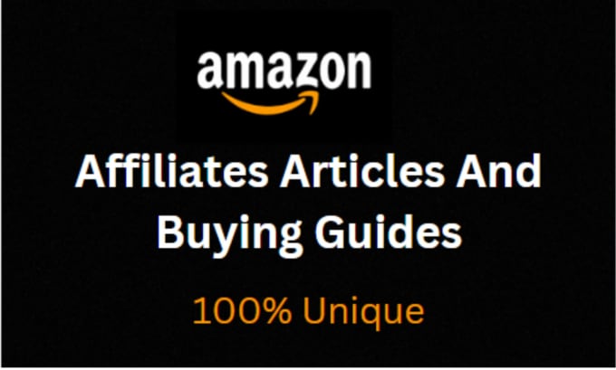 Gig Preview - Write well researched affiliate articles and buying guides