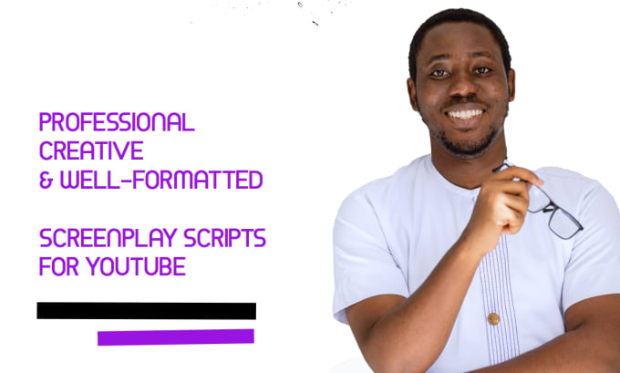 Gig Preview - Write an original screenplay for your youtube channel