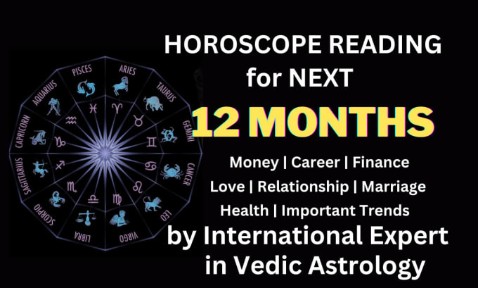 Gig Preview - Do horoscope readings for future 12 months