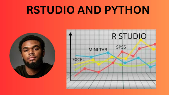 Gig Preview - Data analysis and data visualization using  rstudio and python