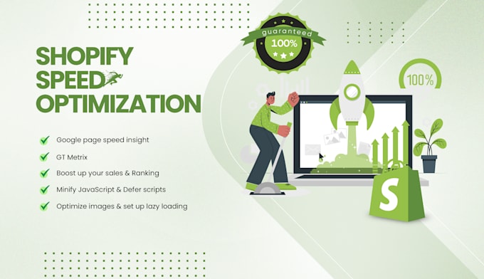 Gig Preview - Optimize your shopify store speed for better conversion