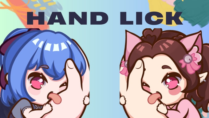 Gig Preview - Make you a hand licking animated emote