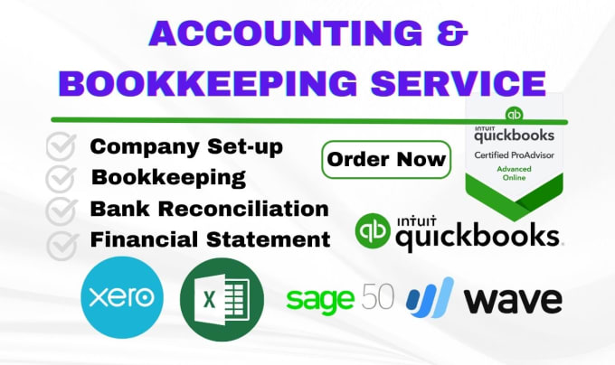 Gig Preview - Set up and manage your quickbooks online efficiently