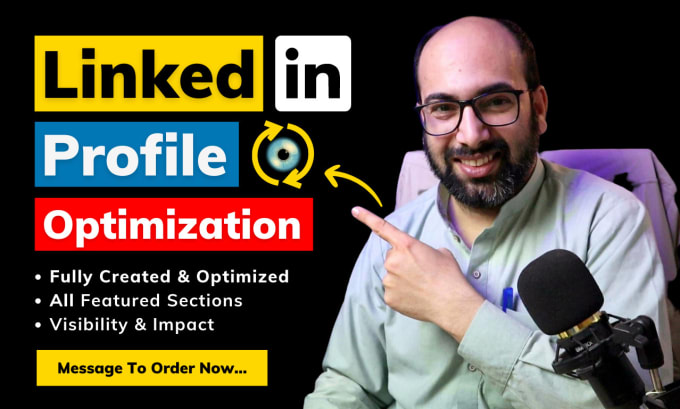 Gig Preview - Create, optimize, and fully upgrade your linkedin profile or company page