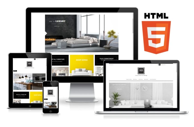 Gig Preview - Do professional responsive website development HTML CSS