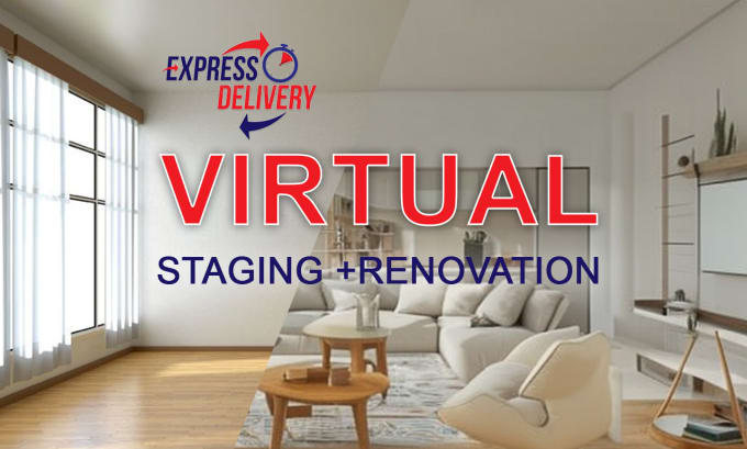 Gig Preview - Virtual staging, virtual furniture, virtual renovation