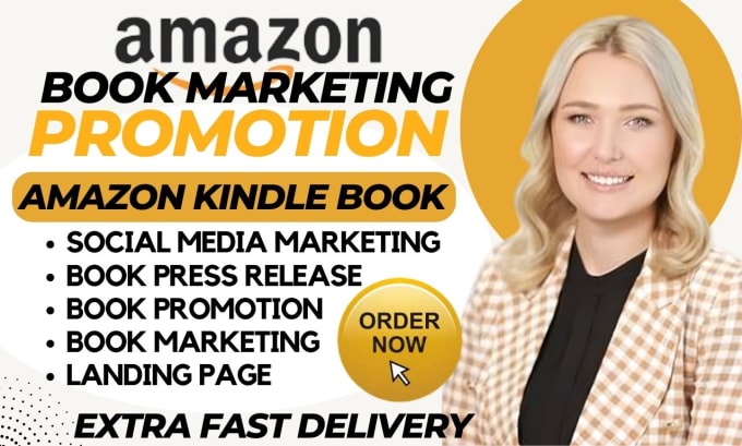 Gig Preview - Promote your book with amazon campaign, press release, ebook marketing, booktok