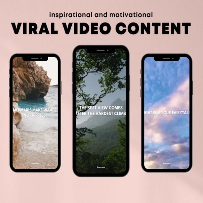 Gig Preview - Provide editable canva videos, motivational instagram reels,