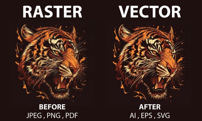 Gig Preview - Vector tracing, vector arts,vector logo , image to vector