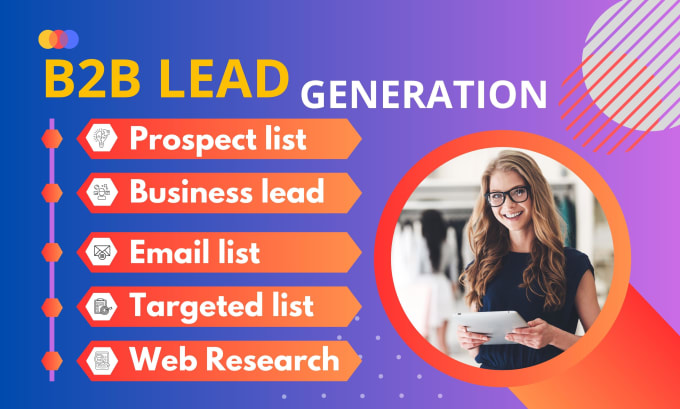 Gig Preview - Do targeted b2b lead generation business leads prospect list