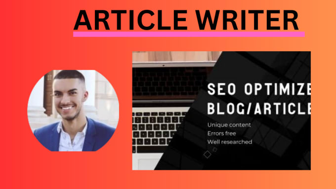 Bestseller - write high quality SEO blog posts and articles